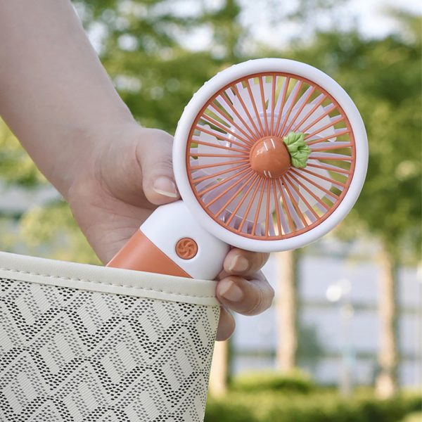 Digital Display Portable Mini Fan (Random Color)