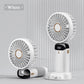 Digital Display Portable Mini Fan  (Random Color)