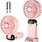 Digital Display Portable Mini Fan  (Random Color)