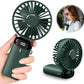 Digital Display Portable Mini Fan  (Random Color)